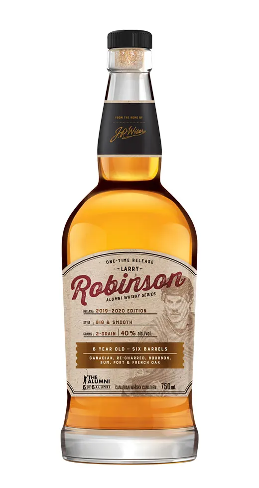 J.P. Wiser's Alumni Whisky Series - Larry Robinson
