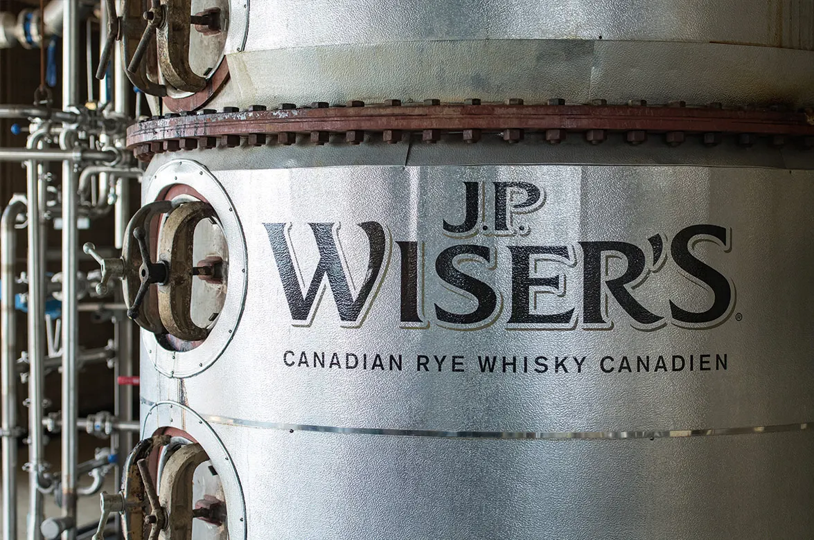 J.P. Wiser's Whisky - How It's Made - Distillation