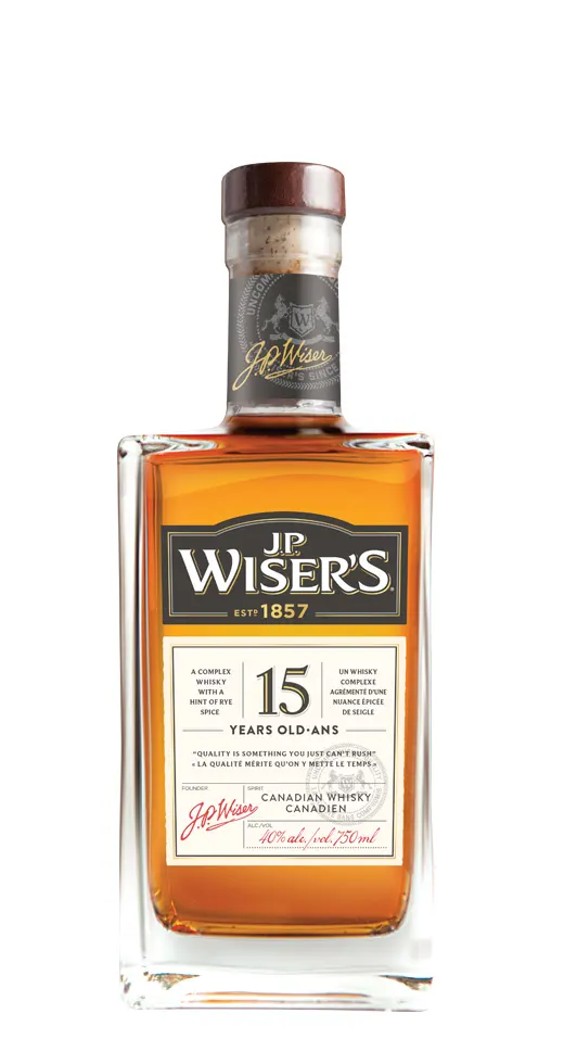 J.P. Wiser's 15 Year Old Canadian Whisky