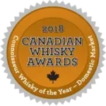 2018 Canadian Whisky Awards Connoisseur Whisky Of The Year - J.P Wiser's Whisky
