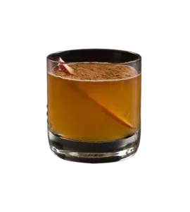 Mulled Apple Cider Cocktail With Canadian Rye Whisky And Cinnamon