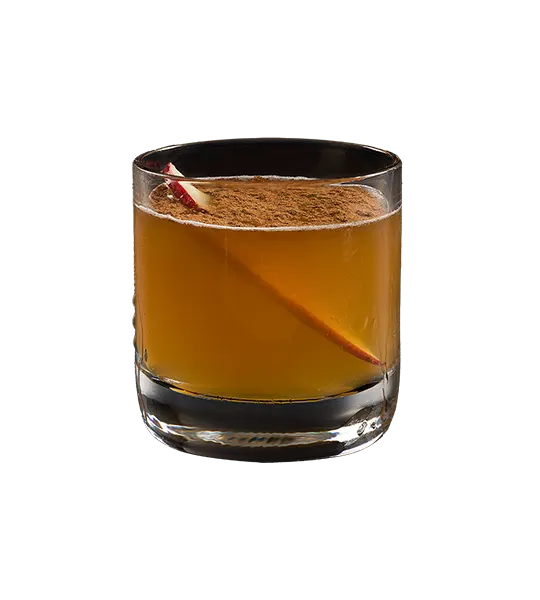 Mulled Apple Cider Cocktail With Canadian Rye Whisky And Cinnamon