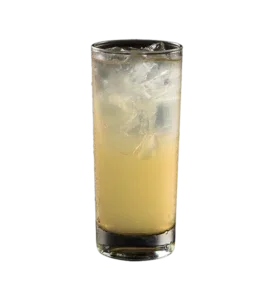 Apple Swizzle Cocktail In Highball Glass With J.P. Wiser's Apple Whisky
