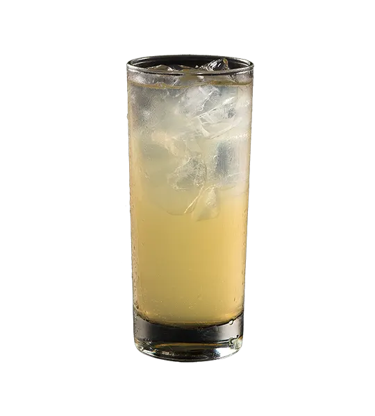 Apple Swizzle Cocktail In Highball Glass With J.P. Wiser's Apple Whisky