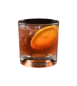 Rye Whisky Negroni Cocktail With J.P. Wiser’s Deluxe And Campari