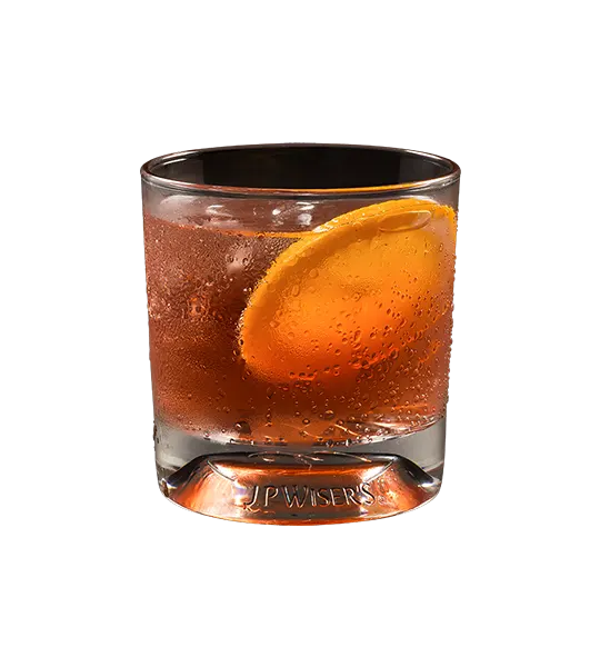 Rye Whisky Negroni Cocktail With J.P. Wiser’s Deluxe And Campari