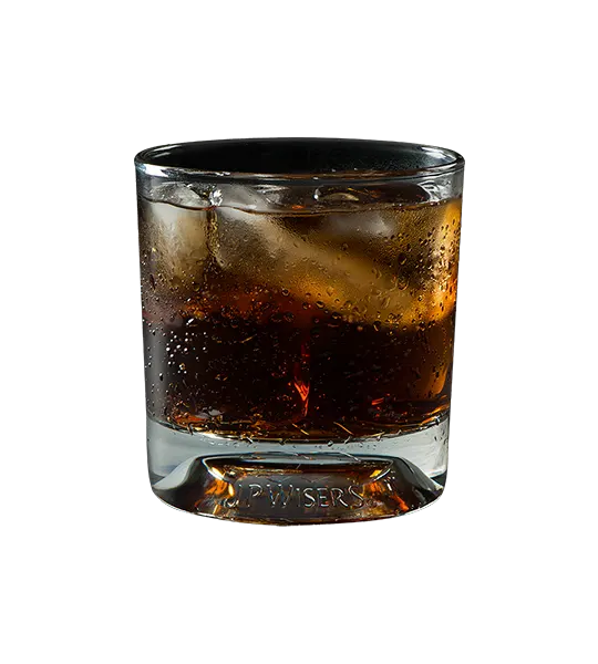 Rye Whisky And Cola Cocktail With Real Maple Syrup From J.P. Wiser's