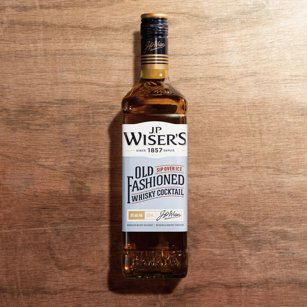 J.P. Wiser's Old Fashioned Whisky Cocktail Thumbnail