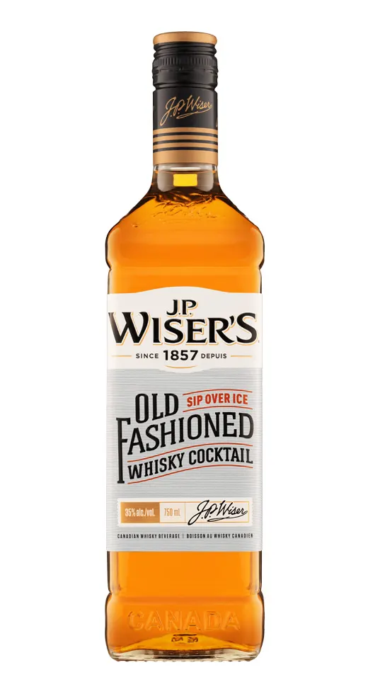 J.P. Wiser's Old Fashioned Whisky Cocktail