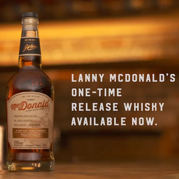 Lanny McDonald One-Time Release Whisky