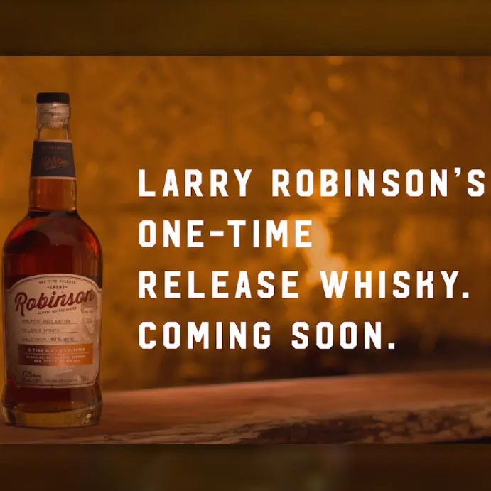 Larry Robinson One-Time Release Whisky