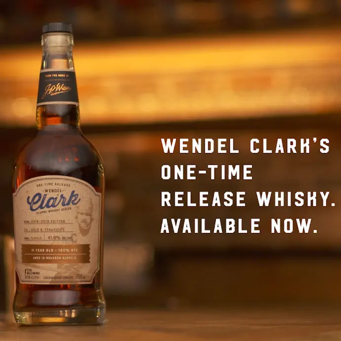 Wendel Clark One-Time Release Whisky