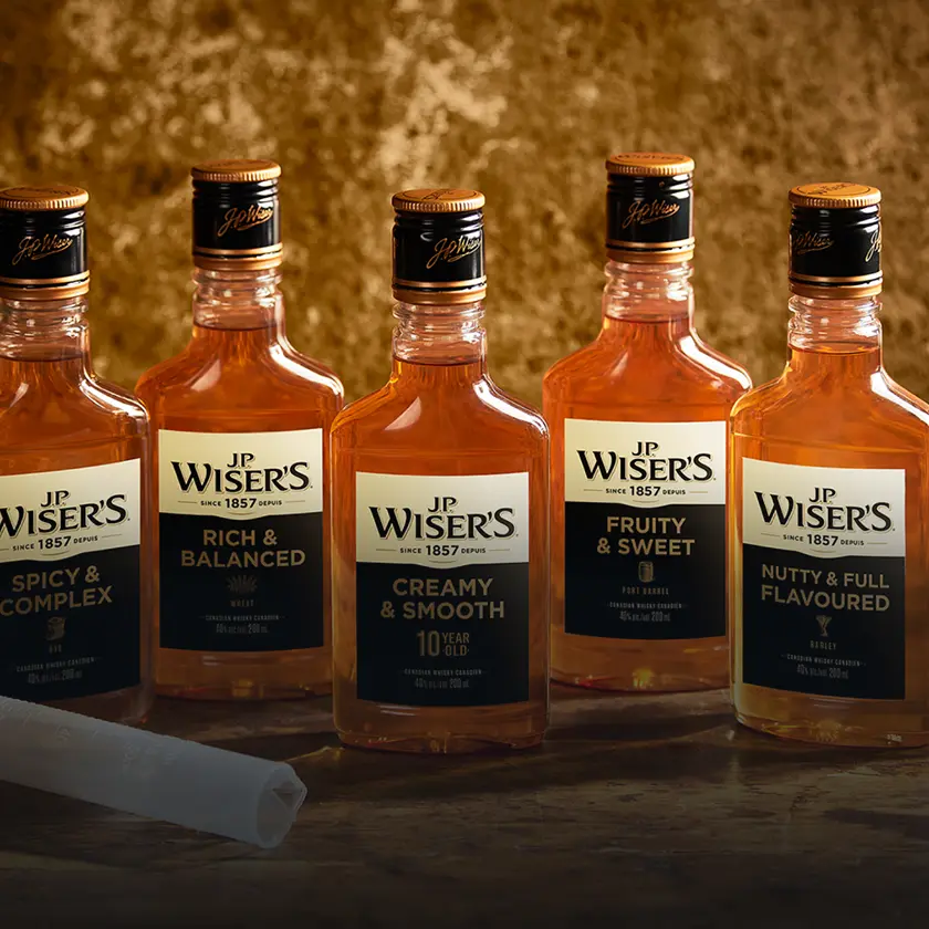 J.P. Wiser's Blending Kit Bottles